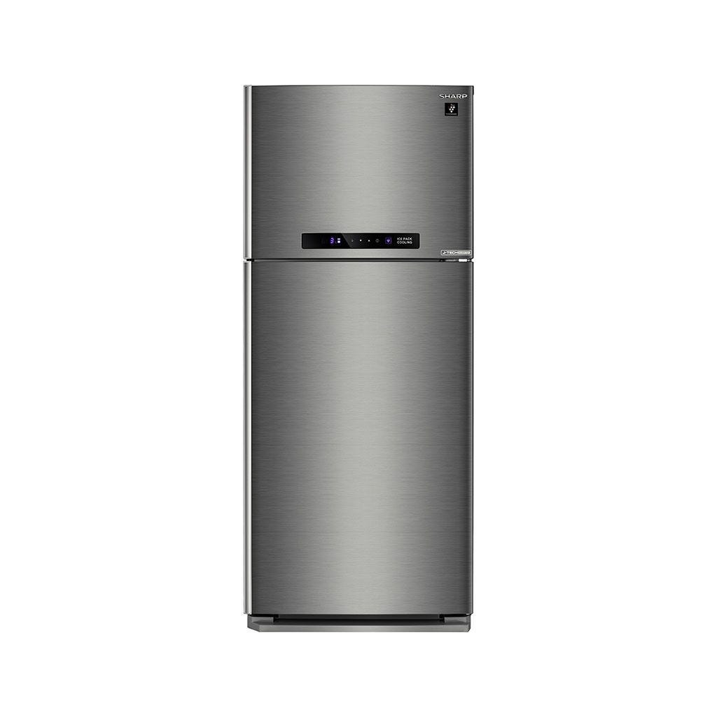 Sharp Refrigerator 450 liters inverter digital dark stainles