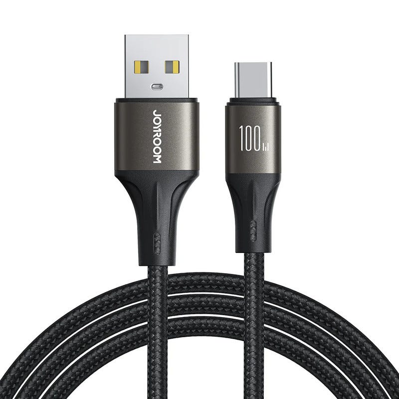 Cable Charger Joyroom Usb To Type-C 100W SA25 1.2M - Black