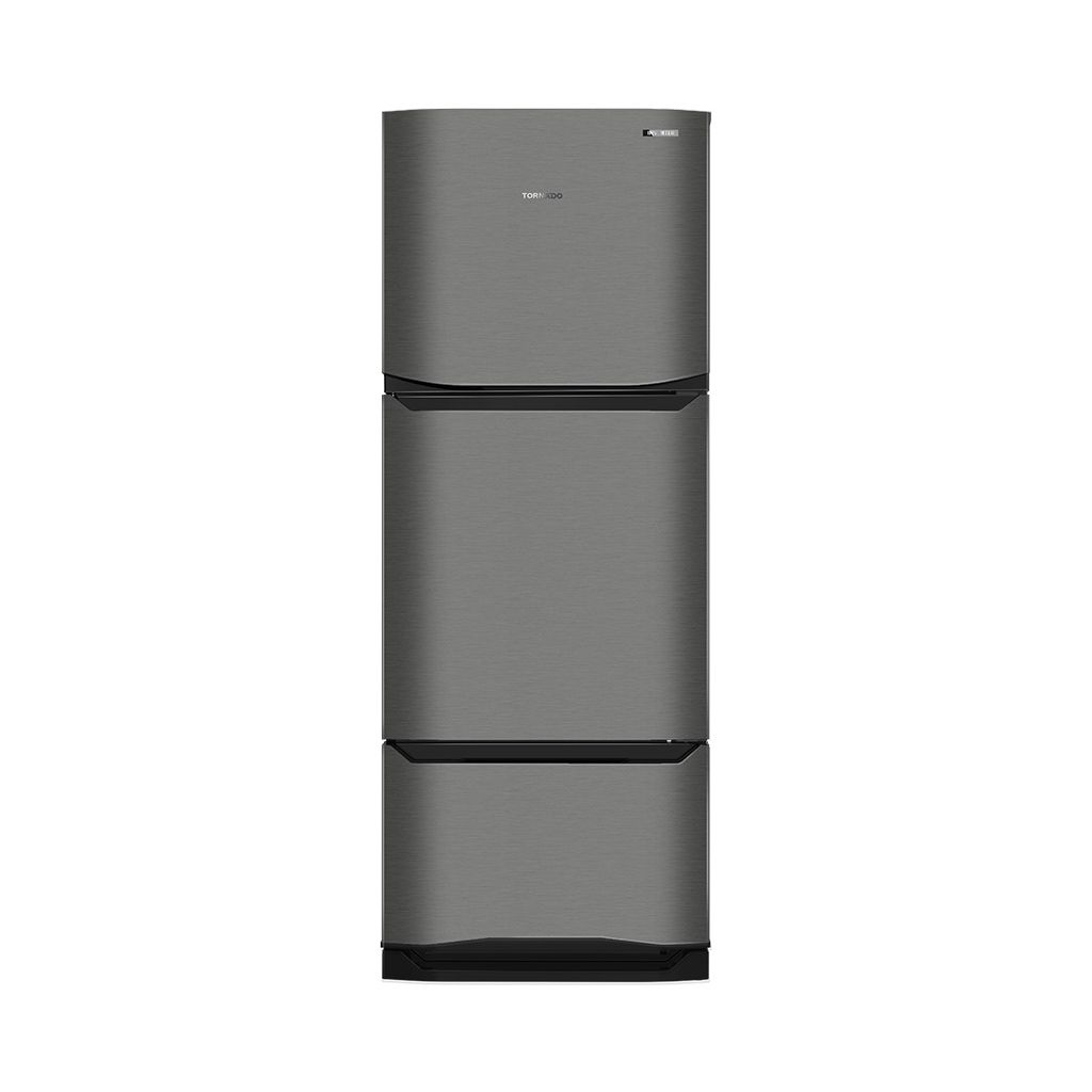 TORNADO Refrigerator No Frost 351 Liter Stainless RF-45FT-DS