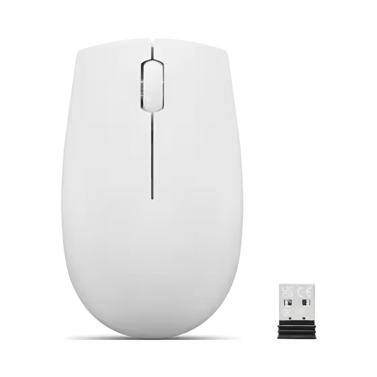 Lenovo 300 Wireless Mouse - Cloud Grey-GY51L15677