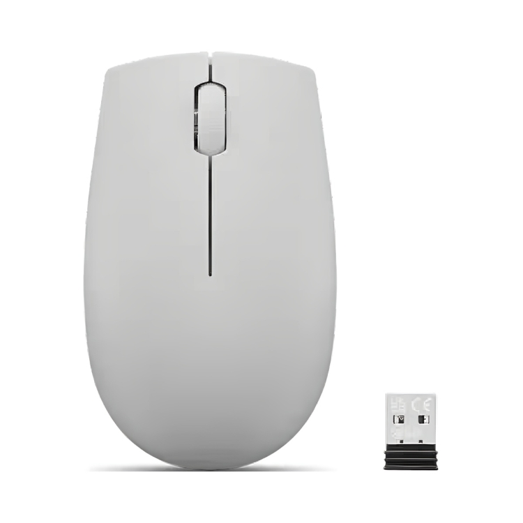 Lenovo 300 Wireless Mouse - Arctic Grey-GY51L15678