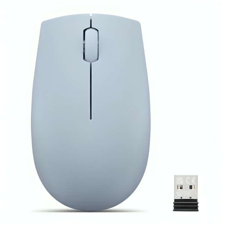 Lenovo 300 Wireless Mouse - Frost Blue-GY51L15679