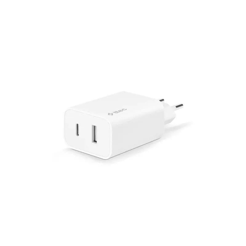 ttec SmartCharger Duo PD Travel ChargerUSB-CUSB-A 32-White