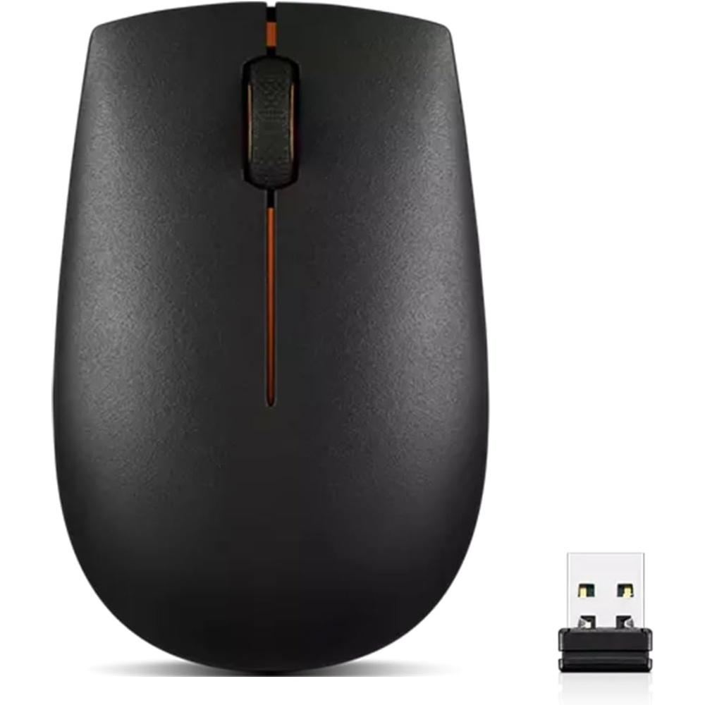 Lenovo 300 Wireless Mouse - Black-GX30K79401