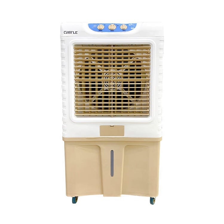 Air Cooler, 90 Liter, 3 Speeds, White Beige