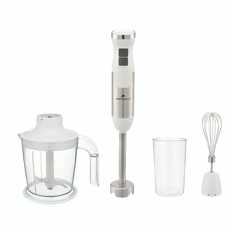 Armadillo Multi-Function Hand Blender - 1000 Watt, White Sta