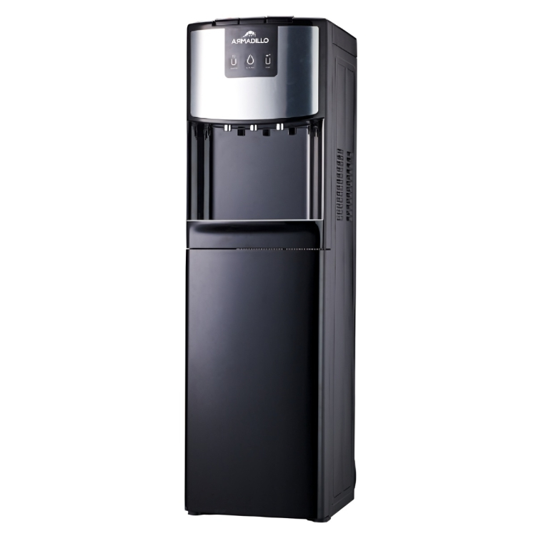 Armadillo Water Dispenser without Pump, Empty Cabins Black