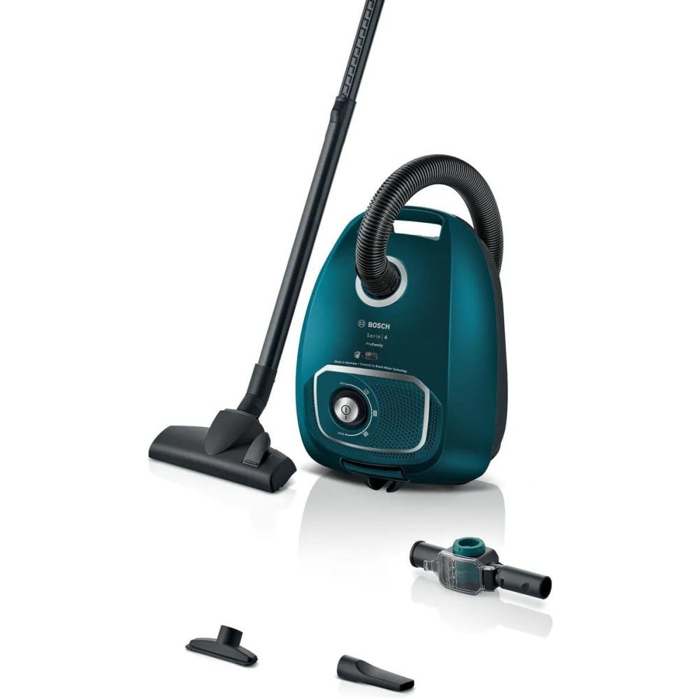 Series 4 Bagged Vacuum Cleaner 2000W Powerful Motor High Suc