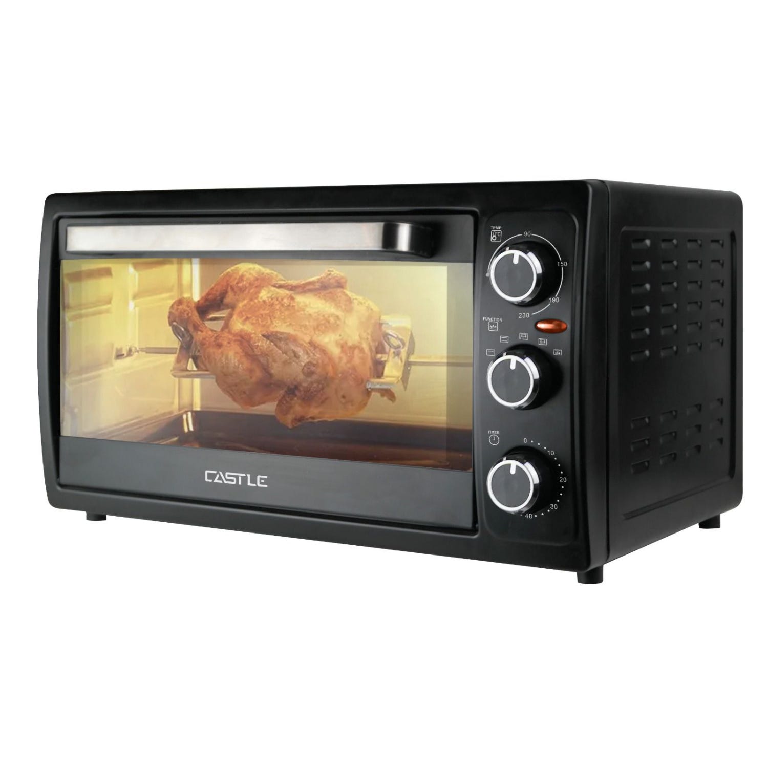45 Liter Cassel Oven with Grill, Lamp, Fan and Double Glass