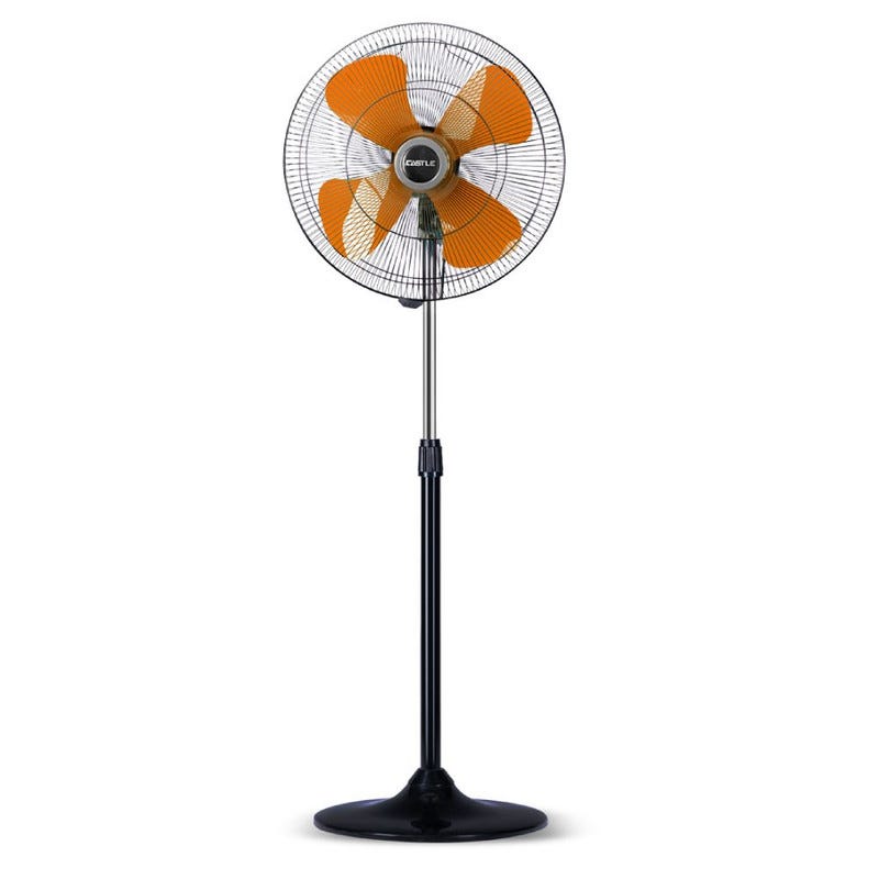 Fan 20-Pole Fan, Metal, Orange