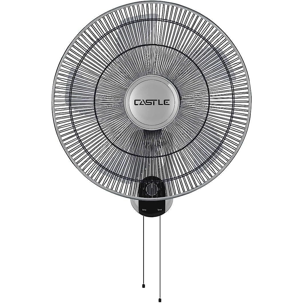 Castle 18-foot pedestal fan, gray