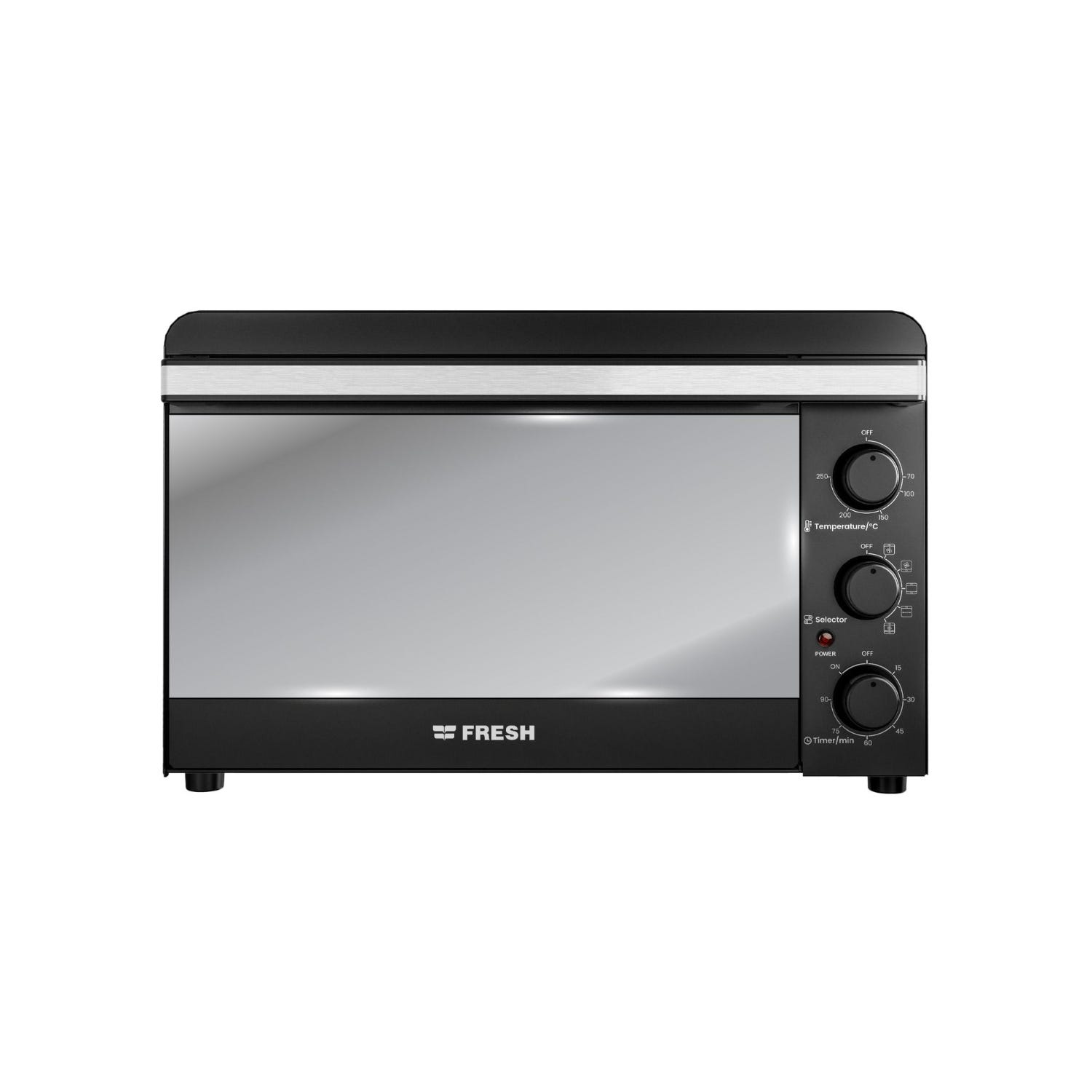 Cosmos Oven 48 Liters with Grill and Fan,Black - FR-4804RCL