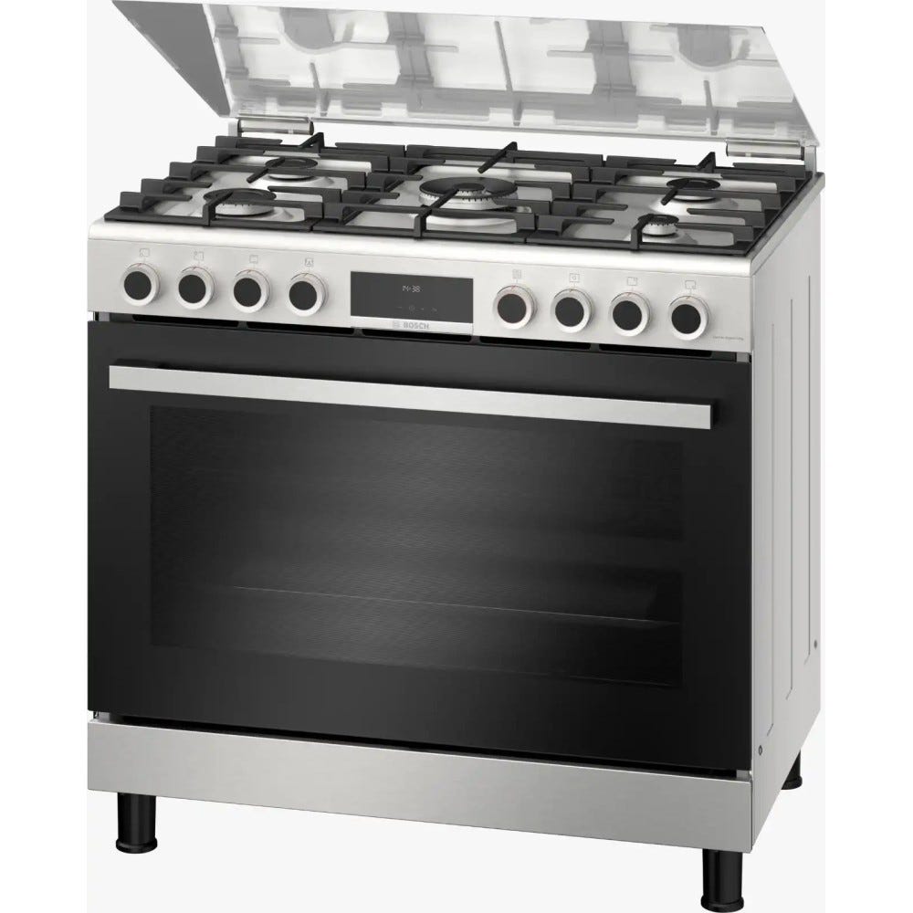 Bosch Cooker 90CM Full Safety Stanless Digital 5 Burners 2Fa