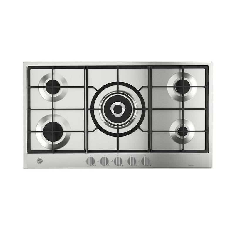 HOOVER Built-In Hob 90 x 60 - 5 Gas Burners Stainless HVG94K