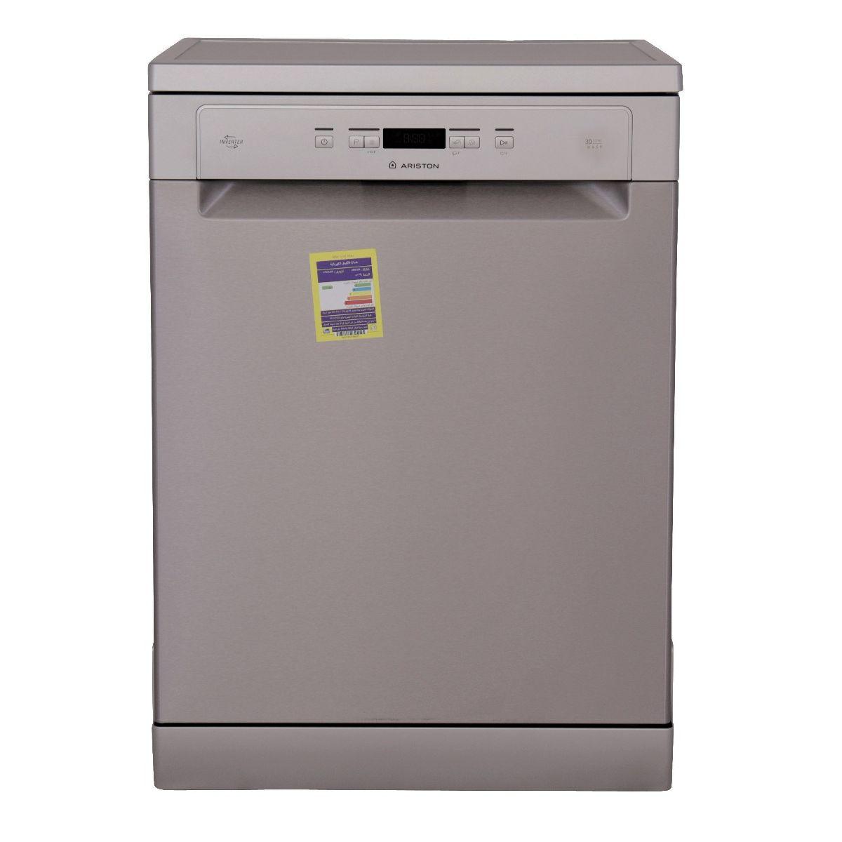 ARISTON DISHWASHER 14 PERSONS 9 PROGRAMS 60 CM INOX LFC3O33W