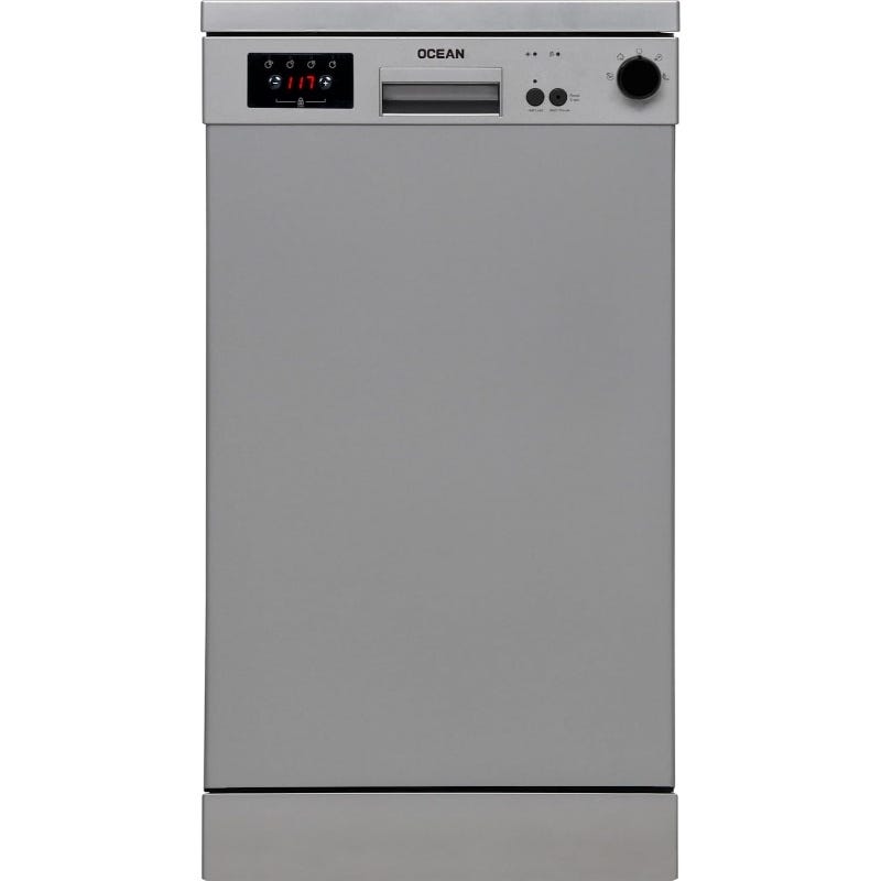 OCEAN Dishwasher 45 cm10 persons Dark silver color 4 progra