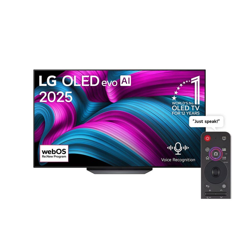 LG 65 inch OLED evo AI CS5 4K 120Hz Smart TV AI Magic remote