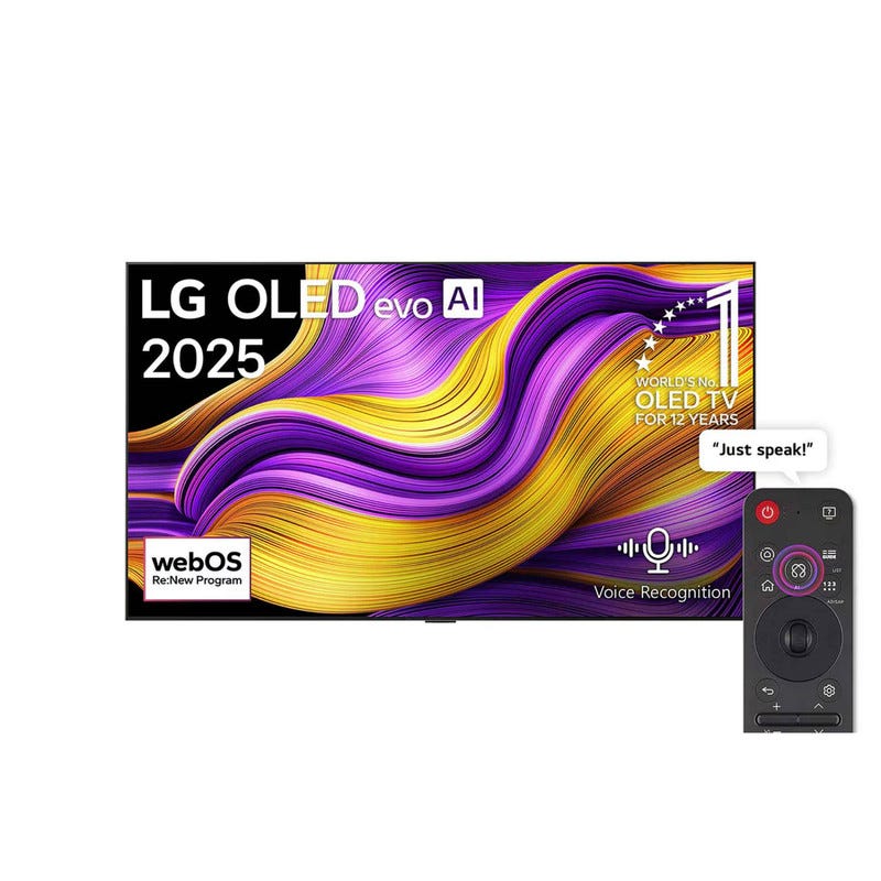 LG 77 inch OLED evo AI G5 4K 165Hz Smart TV AI Magic remote