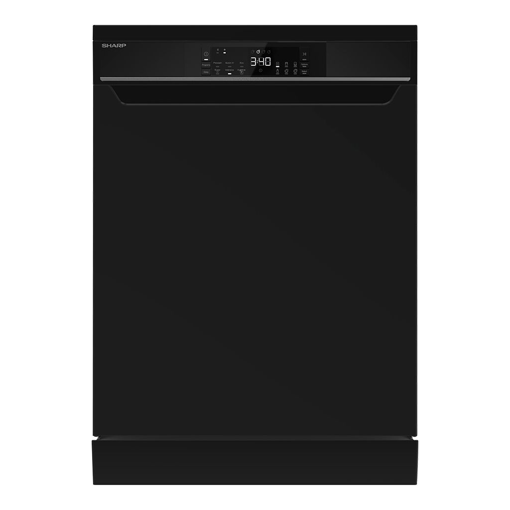 SHARP Dishwasher 13 Person 60 cm Digit 8 Programs Black QW-V