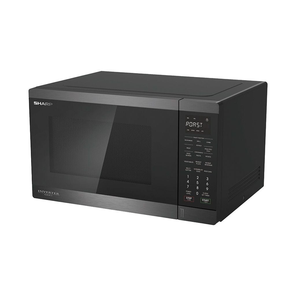 Microwave Inverter Grill 34 Liter 1100 Watt 23 Menus Black
