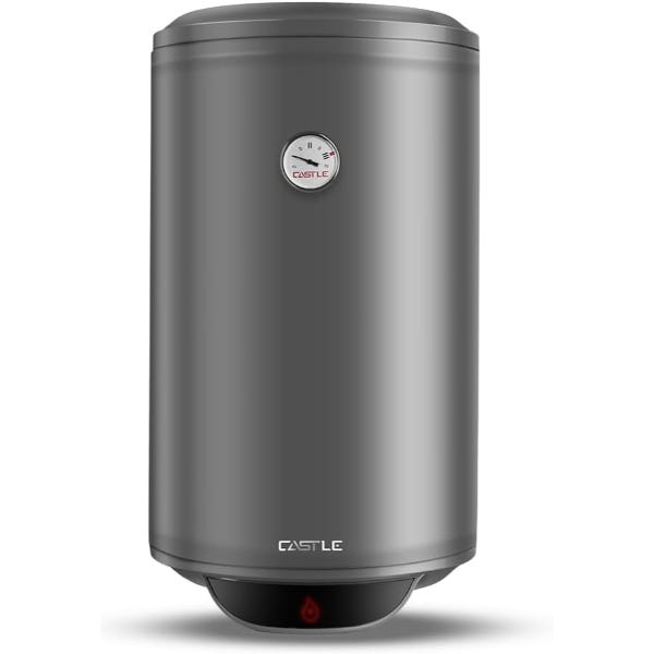 CASTLE heater 100 liters silver