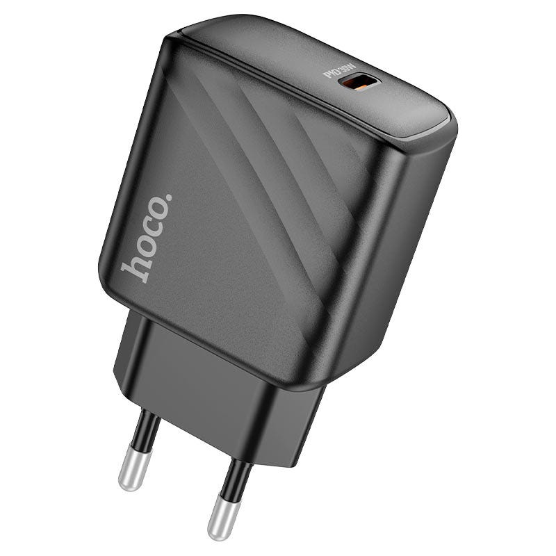 Hoco Charger CS22A Single Port PD30W - Black