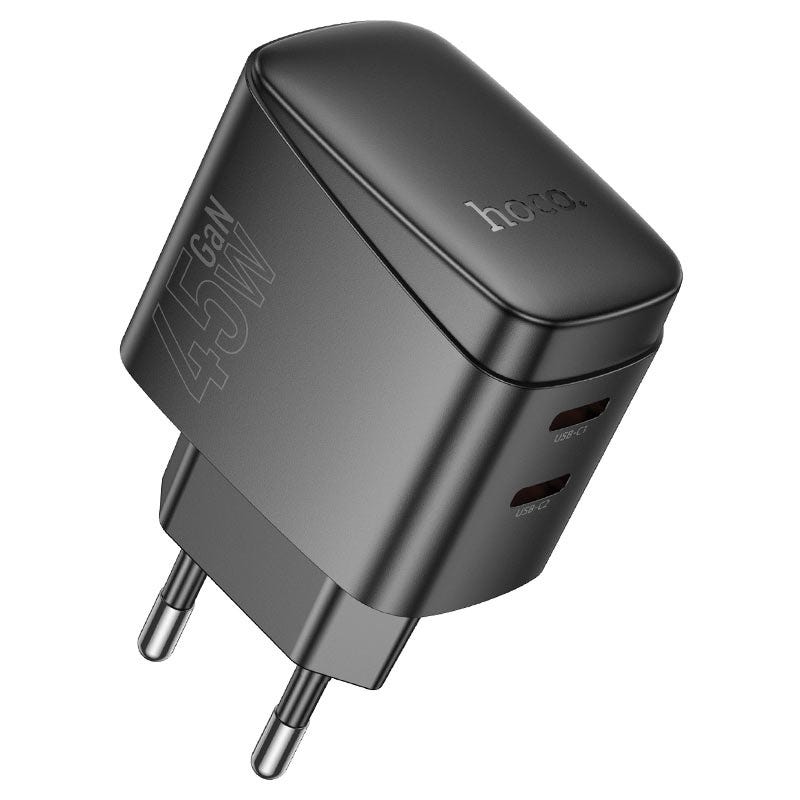 Hoco charger CS62A Bright PD 45W (2C) - Black