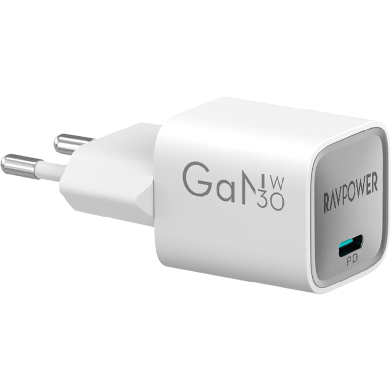 RAVPOWER GaN PD 30W Wall Charger(white) EU