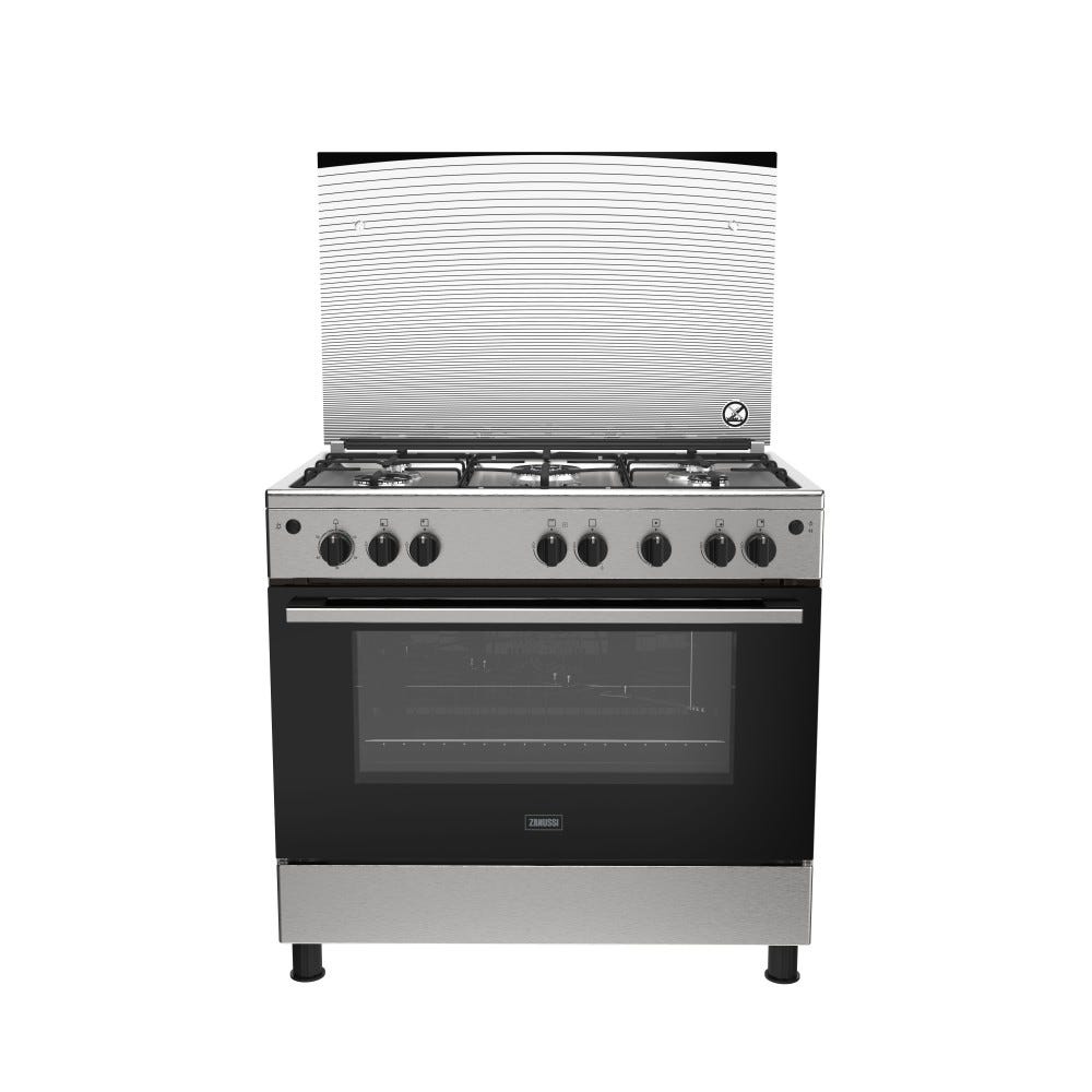 Zanussi Cooker 90 Free Standing- Steel Plus - New Edition Fu
