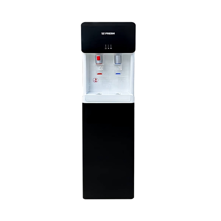 Fresh Water Dispenser 2 Faucets Cold and Hot Black FW-17VFBW