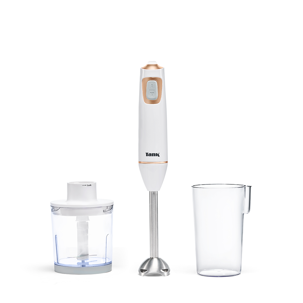 HAND BLENDER BLEND & CHOP - 600W - CM-6003-1| White / Rose G