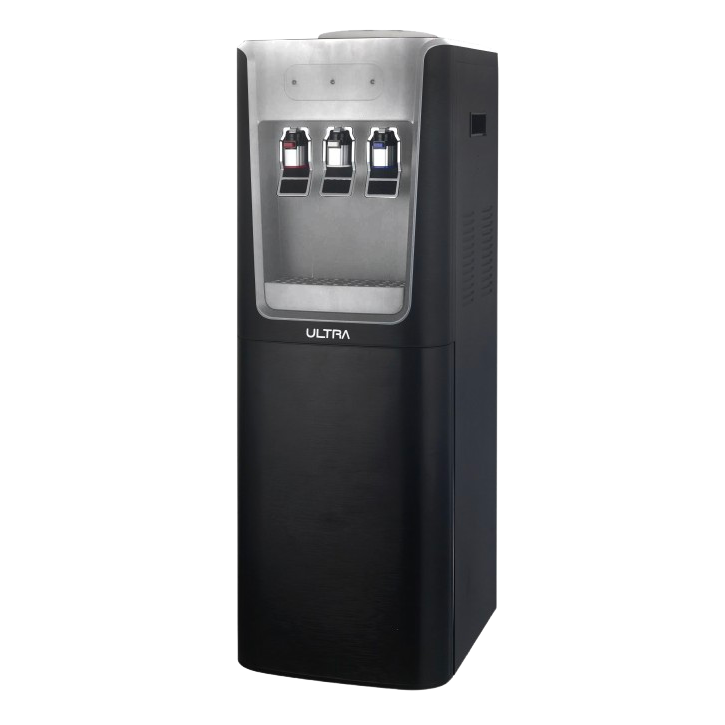 Hot, Cold and Normal Water Dispenser with Cabinet, 3 Taps, B