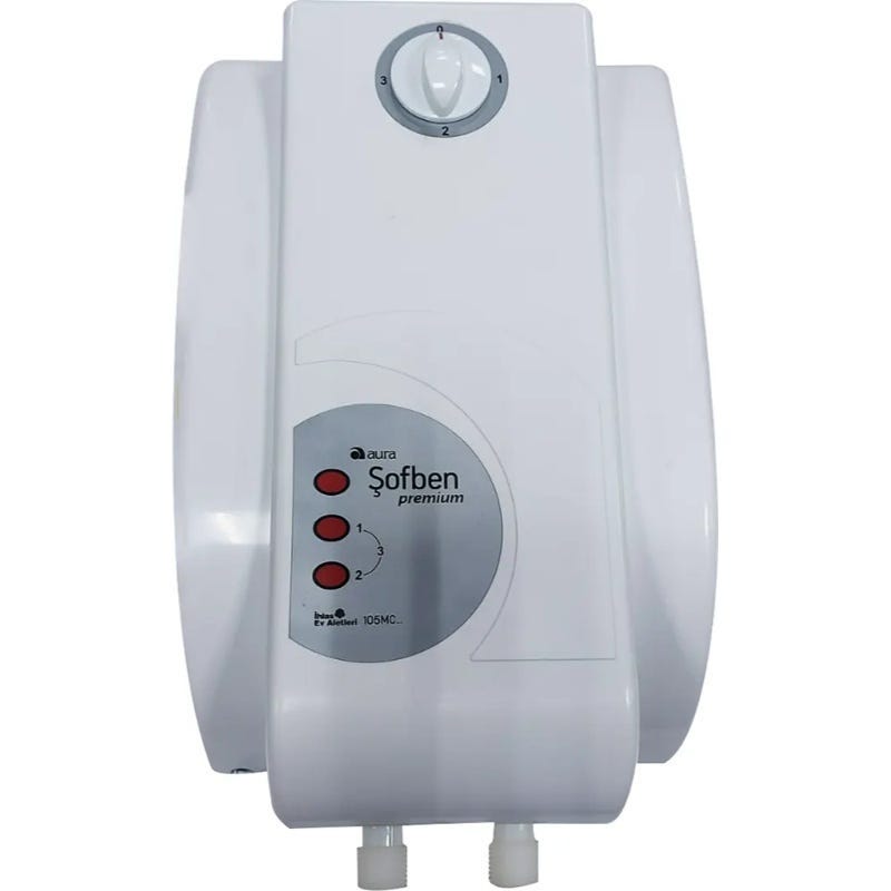 instant electric water heater, 9 kW, white