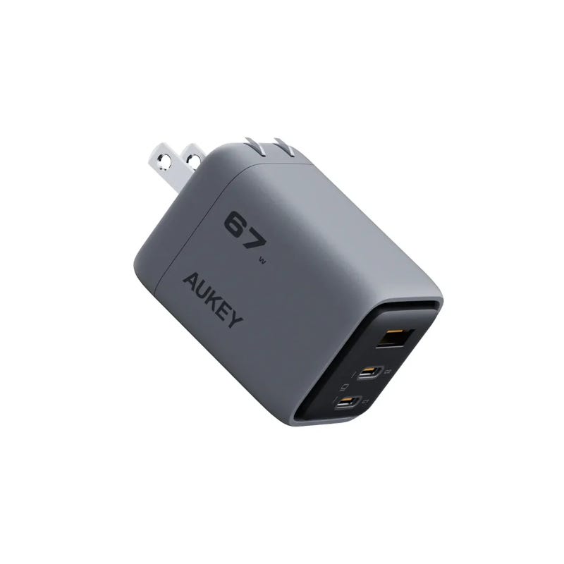 AUKEY 67W PD Wall Charger PA-C3-GY