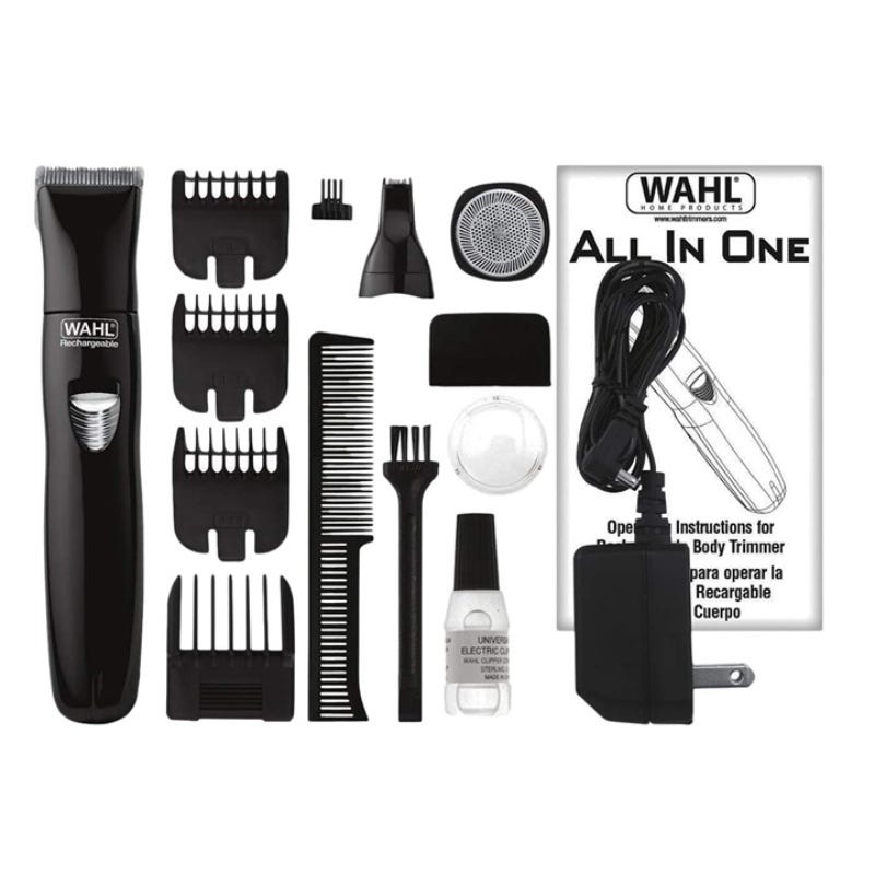 Groomsman All-in-One Cordless Trimmer with Rotary Nose & Ear