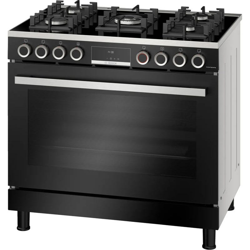 Bosch Series 8 Gas Cooker, 5 BurnersWith Grill