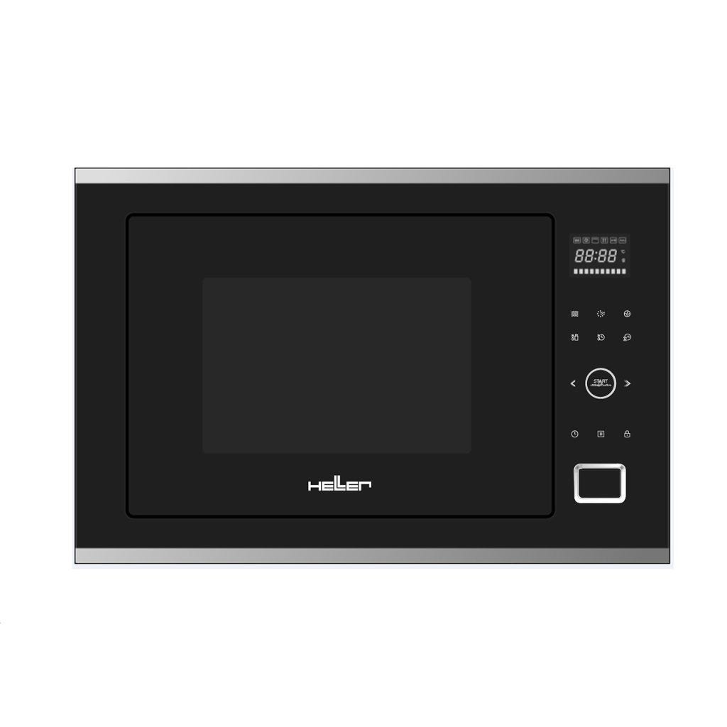 HELLER Built-In Microwave Touch 34 Liter 1000 Watt 10 Menus