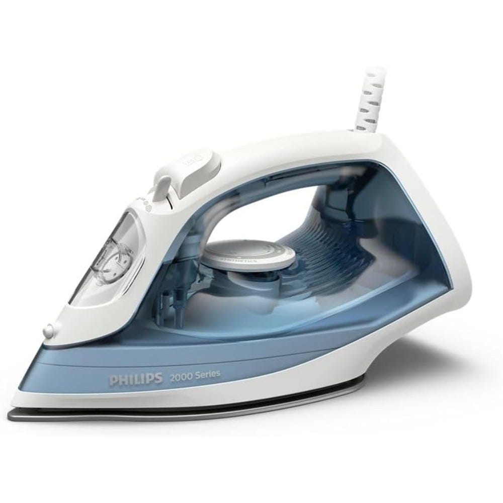 2000 Series Steam Iron, 2000 Watt, 250 ml, Blue