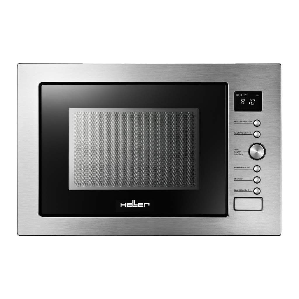 HELLER Built-In Microwave Digital 34 Liter 1000 Watt 10 Menu