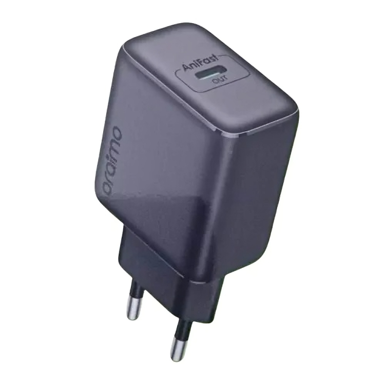 Oraimo Charger 25W Gan Ultra Fast Type C OCW-5251ECC Black