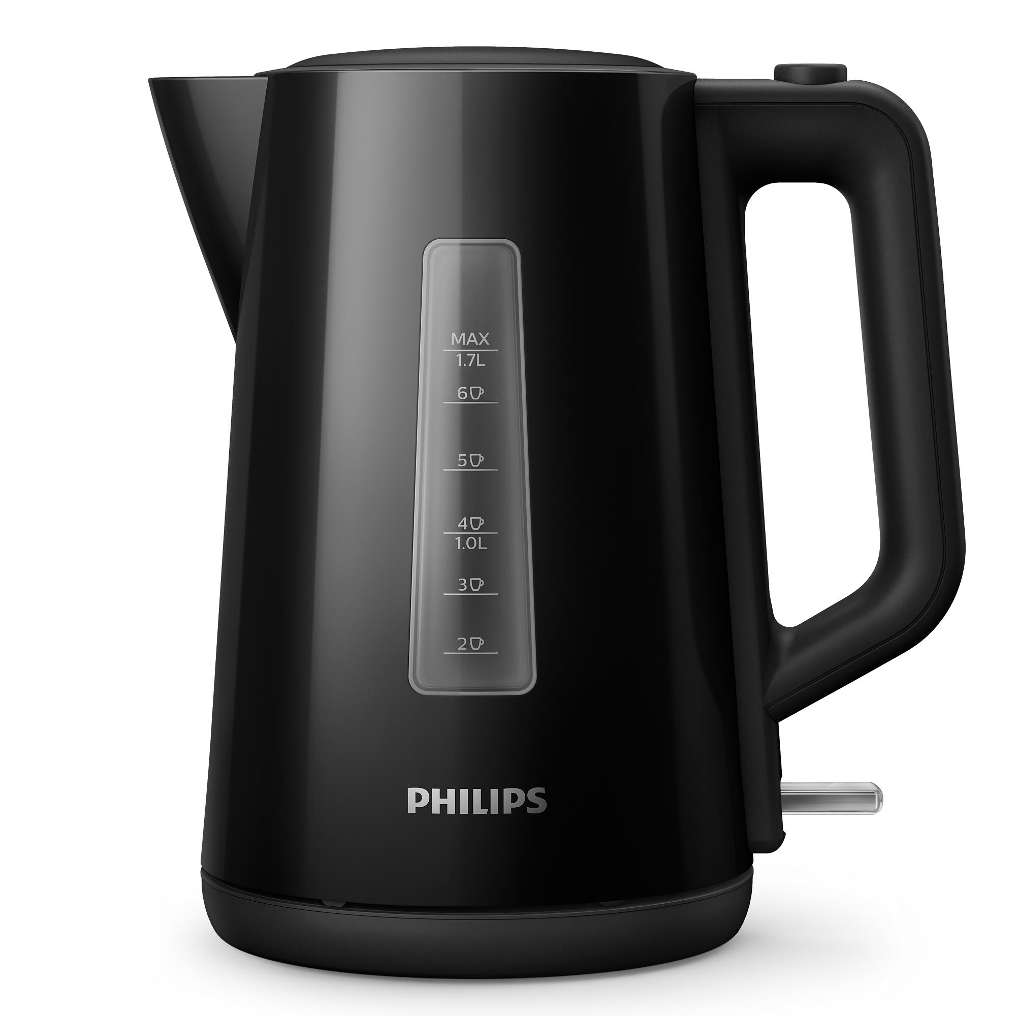Series 3000 Electric Kettle, 1.7 Liters, 1850-2200 Watt, Bla
