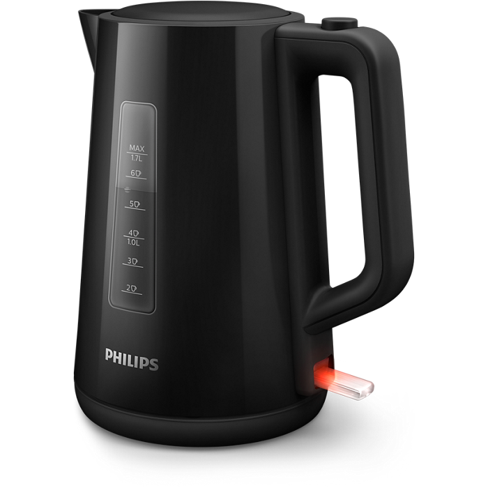 Series 3000 Electric Kettle, 1.7 Liters, 1850-2200 Watt, Bla