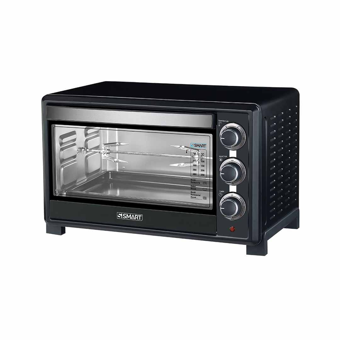 Electric Oven with Grill, 36 Liters, 1200W, Black