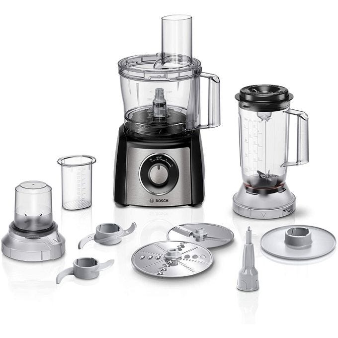 Food Processor, MultiTalent 3 Plus, 900 W, Black
