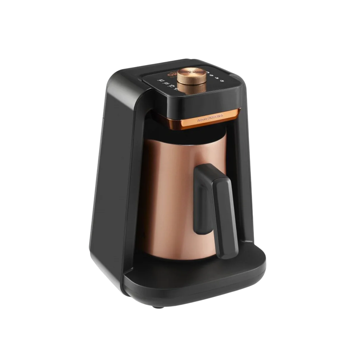 Turkish Rich Pro Turkish Coffee Maker, 700 Watt, 5 Cups, Cop