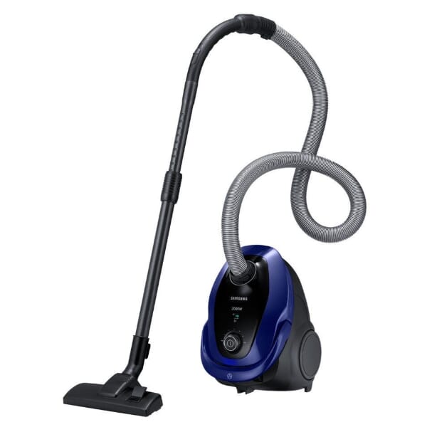 Samsung VCC 2000 W Bag - 450 W Suction Power - Blue ( 2.5