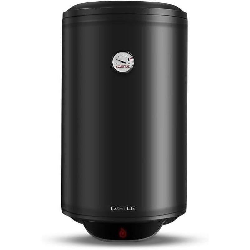 100-literElectric water heater, black