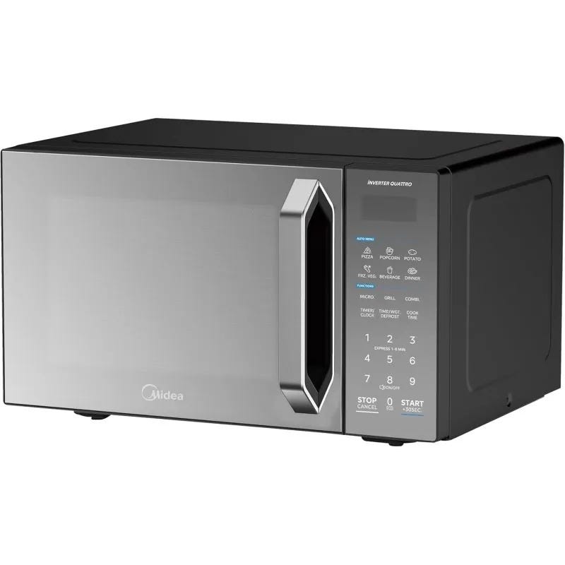 25l, Solo,Digital,900w,Black with Mirror door , Inverter Qua