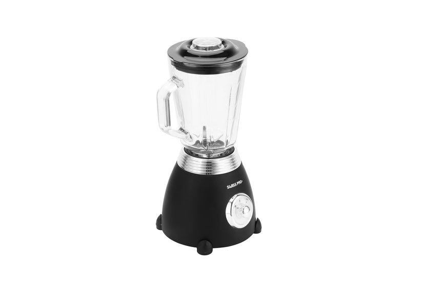 Swiss Pro Blender 1.5L - Glass Jar - 2 speeds with pulse -