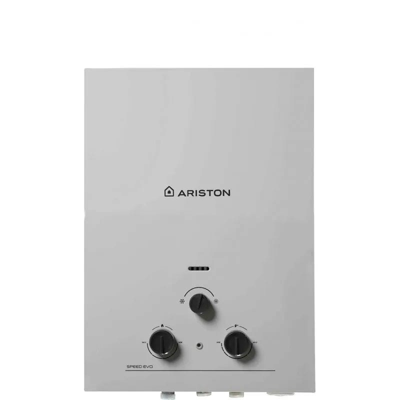 Speed ??6-liter natural gas water heater with an adapter